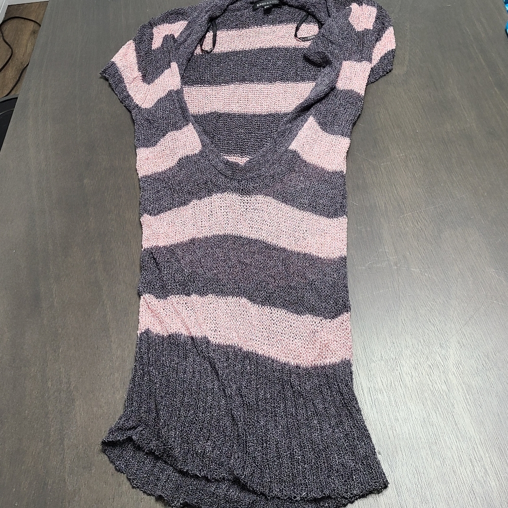 Bebe Knit Top Size Medium